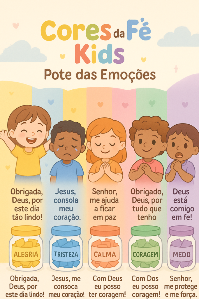 Cores da Fé Kids - Emoções